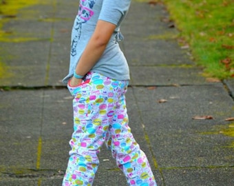 Just Chillin' リバーシブル スウェット PDF 縫製パターン