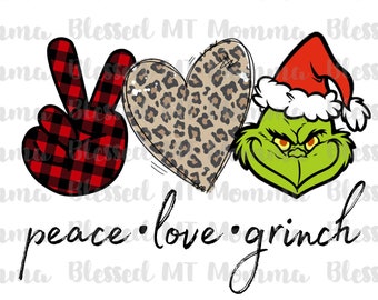 Free Free Peace Love Grinch Svg Free 36 SVG PNG EPS DXF File