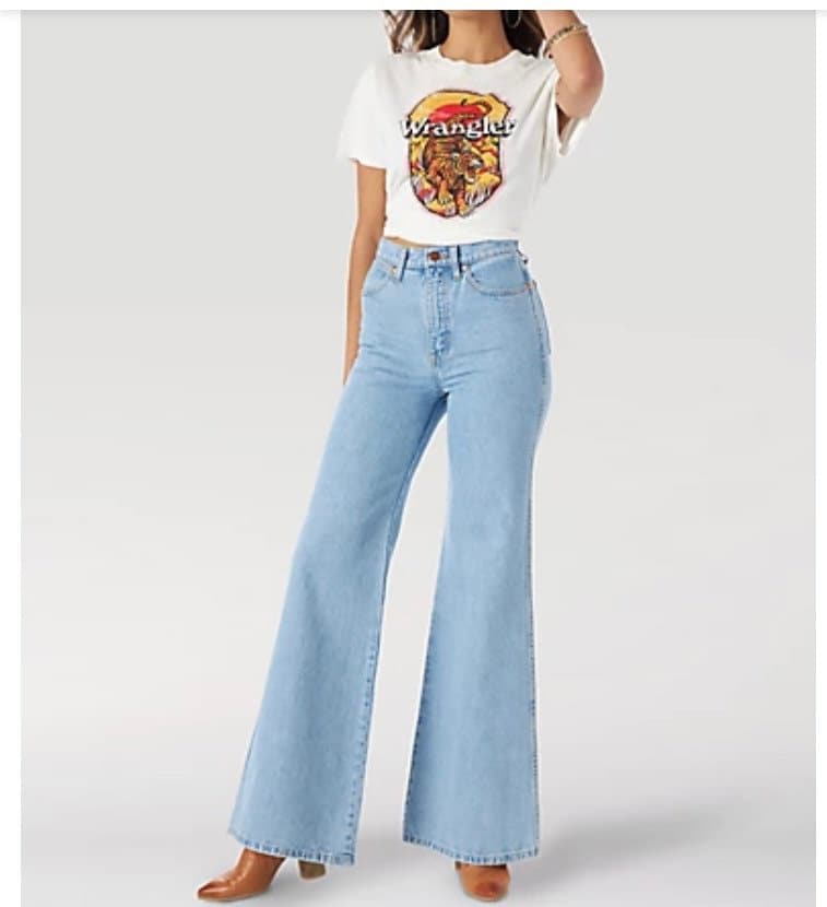 Womens Wrangler Wanderer 622 High Rise Flare Jeans in Tupelo - Etsy Womens Wrangler Wanderer 622 High Rise Flare Jeans in Tupelo - Etsy