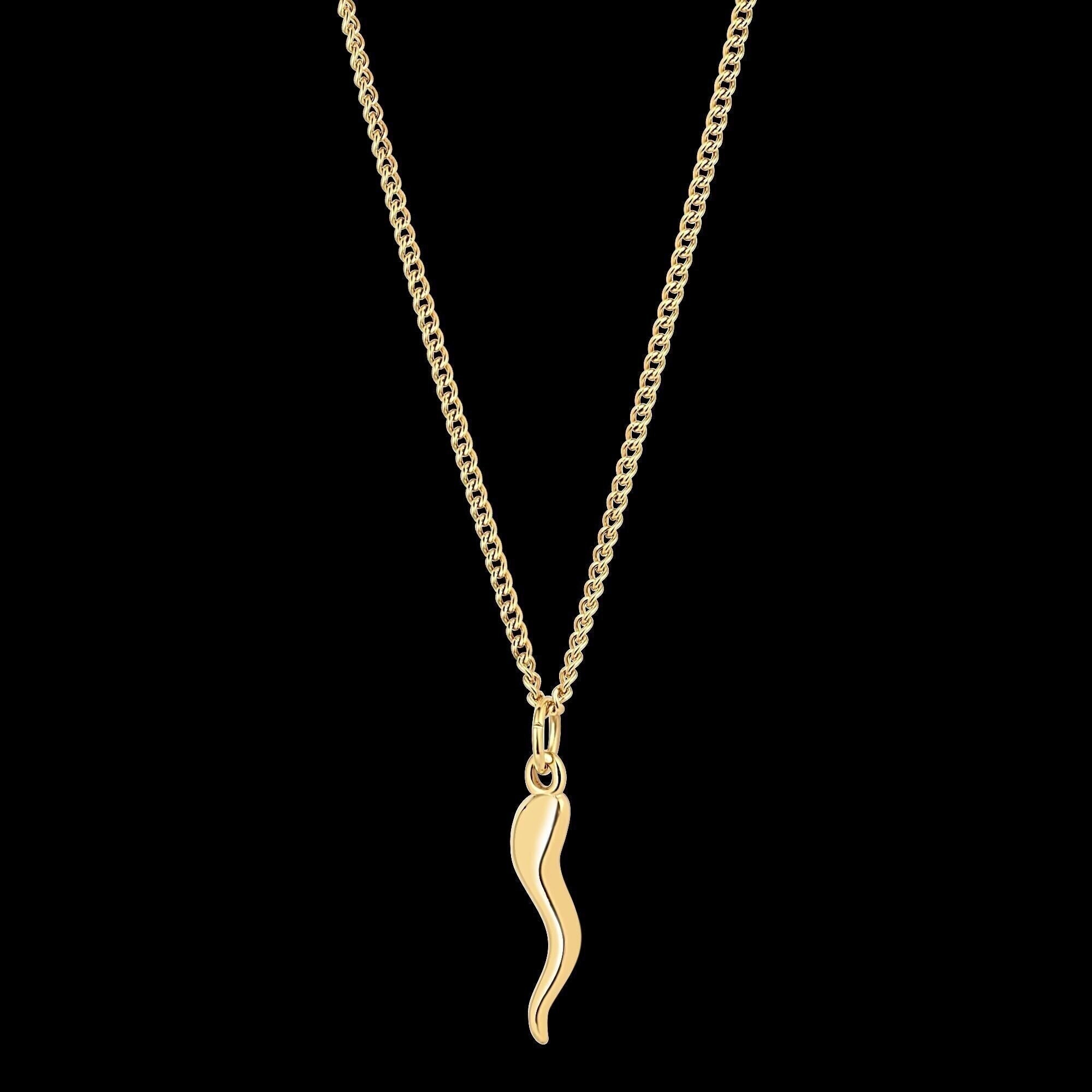Sicilian clearance horn necklace