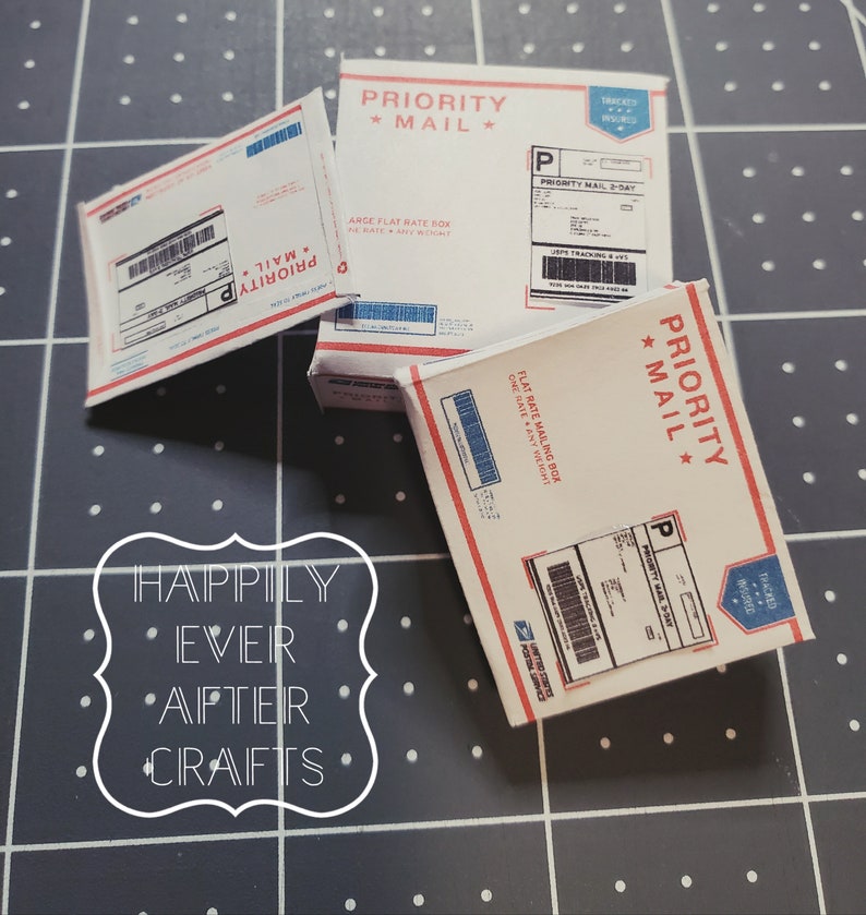 USPS Mini Boxes Amazon Mini Boxes Ornament FedEx Mini Boxes Etsy