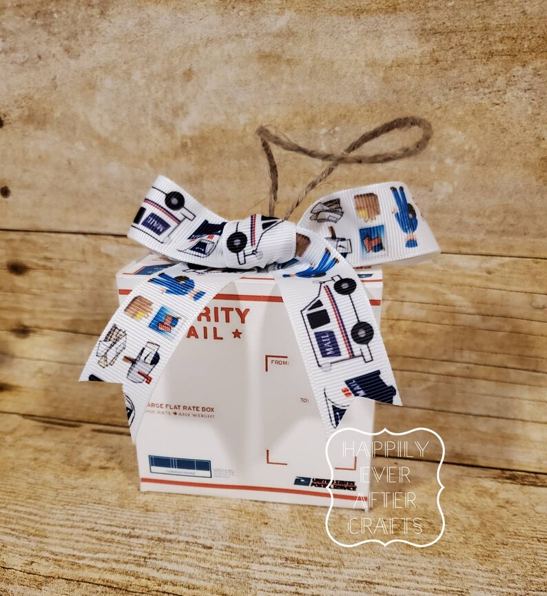 USPS Box Ornament Mailman Gift Mail Ornament Shipping Etsy