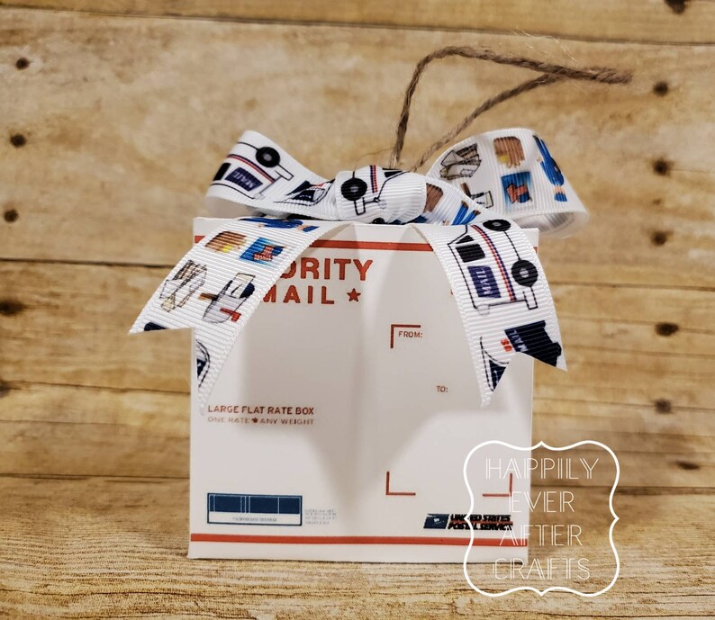 USPS Box Ornament Mailman Gift Mail Ornament Shipping Etsy