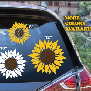 Sunflower car deals window decals