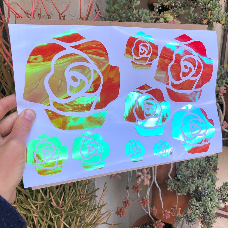 Roses Decals - Etsy