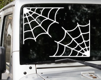 Adesivo Auto Horror Halloween - Decalcomania In Vinile Impermeabile Per Auto, Laptop, Parete, Decorazione Spaventosa