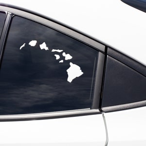 Hawaii Insel Kette Aufkleber Hawaii Insel Aufkleber Hawaii Auto Aufkleber Aloha Auto Aufkleber Hawaii Karte Aufkleber Live Aloha Aufkleber Aufkleber für Auto