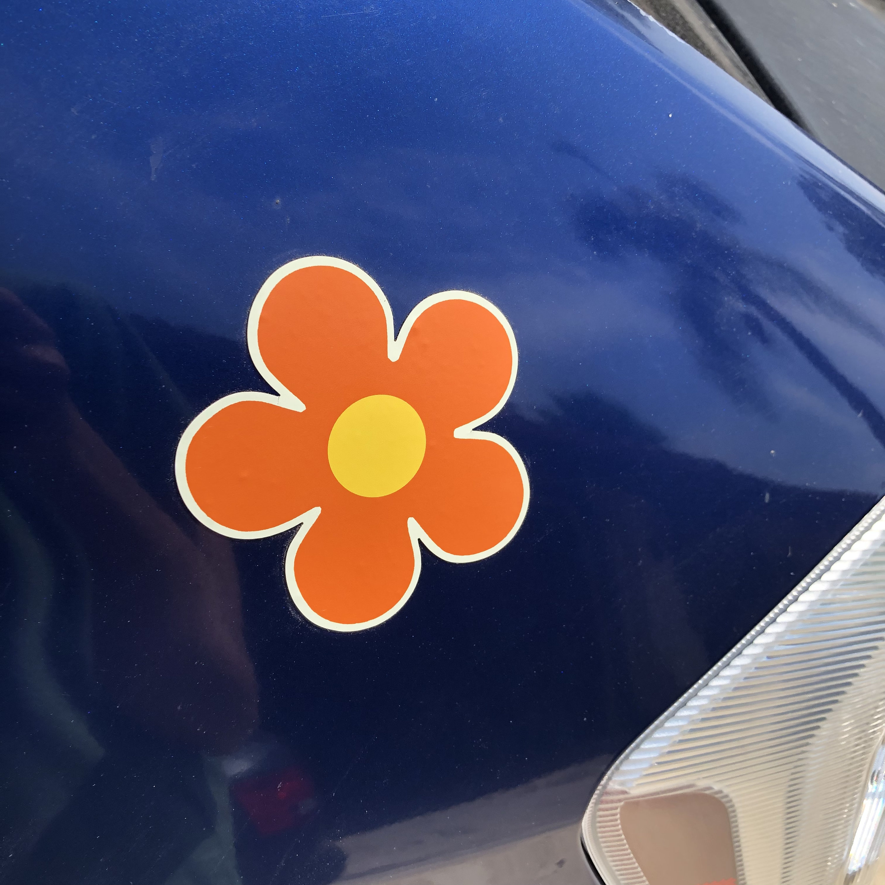 Flower Hippie Car Car Stickers Fridge Etsy UK