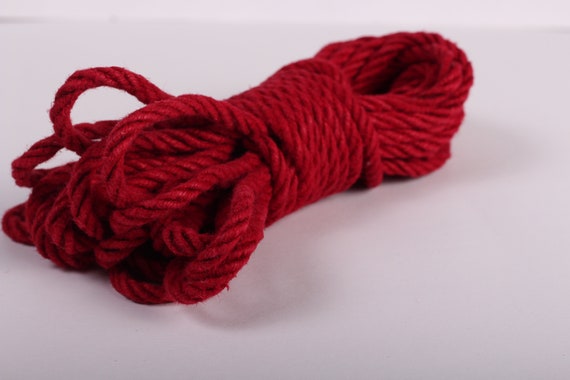 Scarlet Hemp Bondage Rope for Shibari / Kinbaku -  Denmark