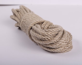 Natural Hemp Bondage Rope for Shibari / Kinbaku