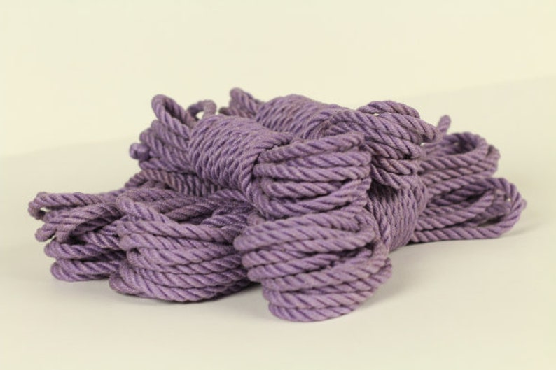 Lavander Rope Lavender Jute Premium Bondage Rope for Shibari / Kinbaku - Etsy