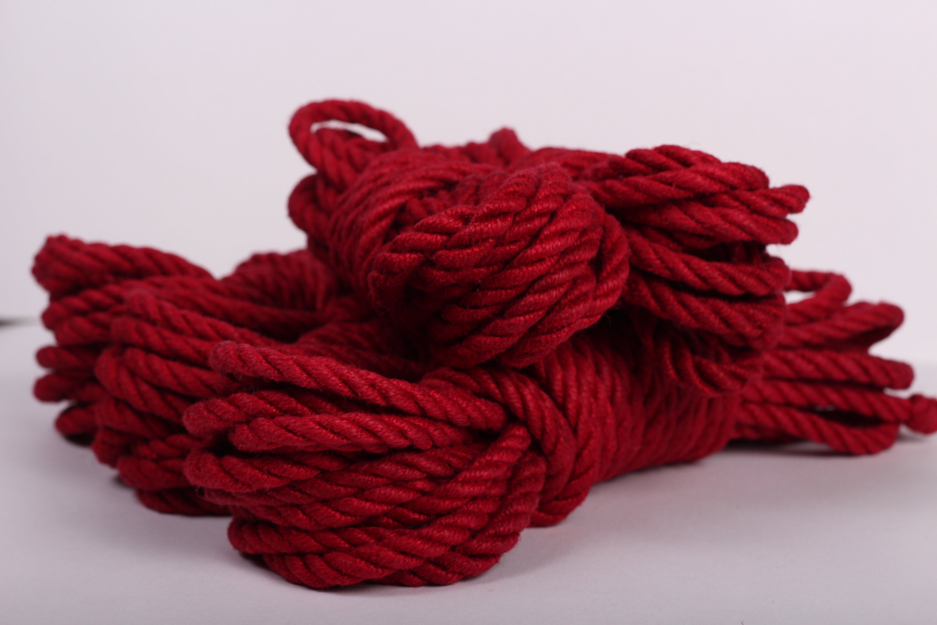 Scarlet Tossa Jute Premium Bondage Rope for Shibari / Kinbaku Etsy