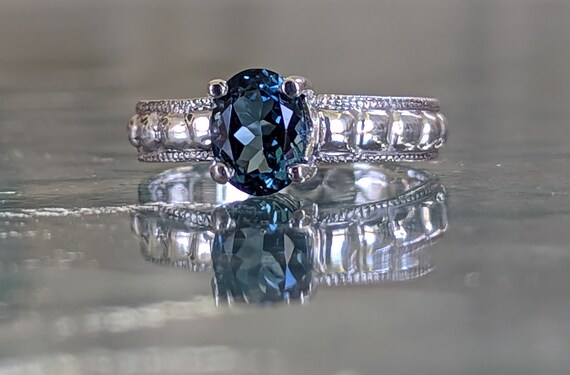 London Blue Topaz Silver Ring