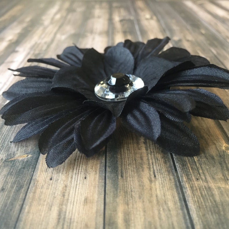 accessory flower hair clip LBF Little Black Flower