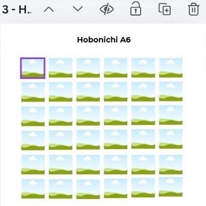 Hobonichi Monthly Photo Template Bundle Package for A6 Original, A5 Cousin, and Weeks image 8