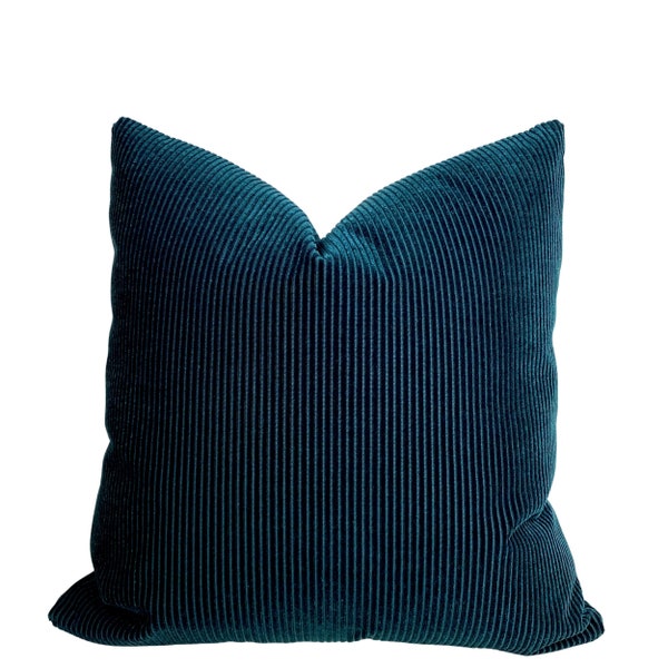 Teal Velvet Pillow Etsy
