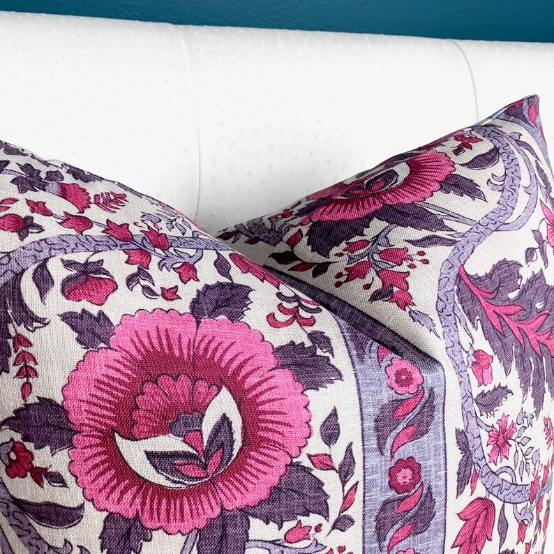 Woodley Fig Pillow Cover BOTH SIDES Schuyler Samperton Etsy