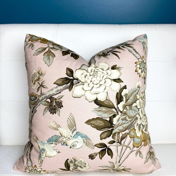 The Pillow Collection Helena Floral Pillow Burgundy The Pillow Collection Helena Floral Pillow Burgundy