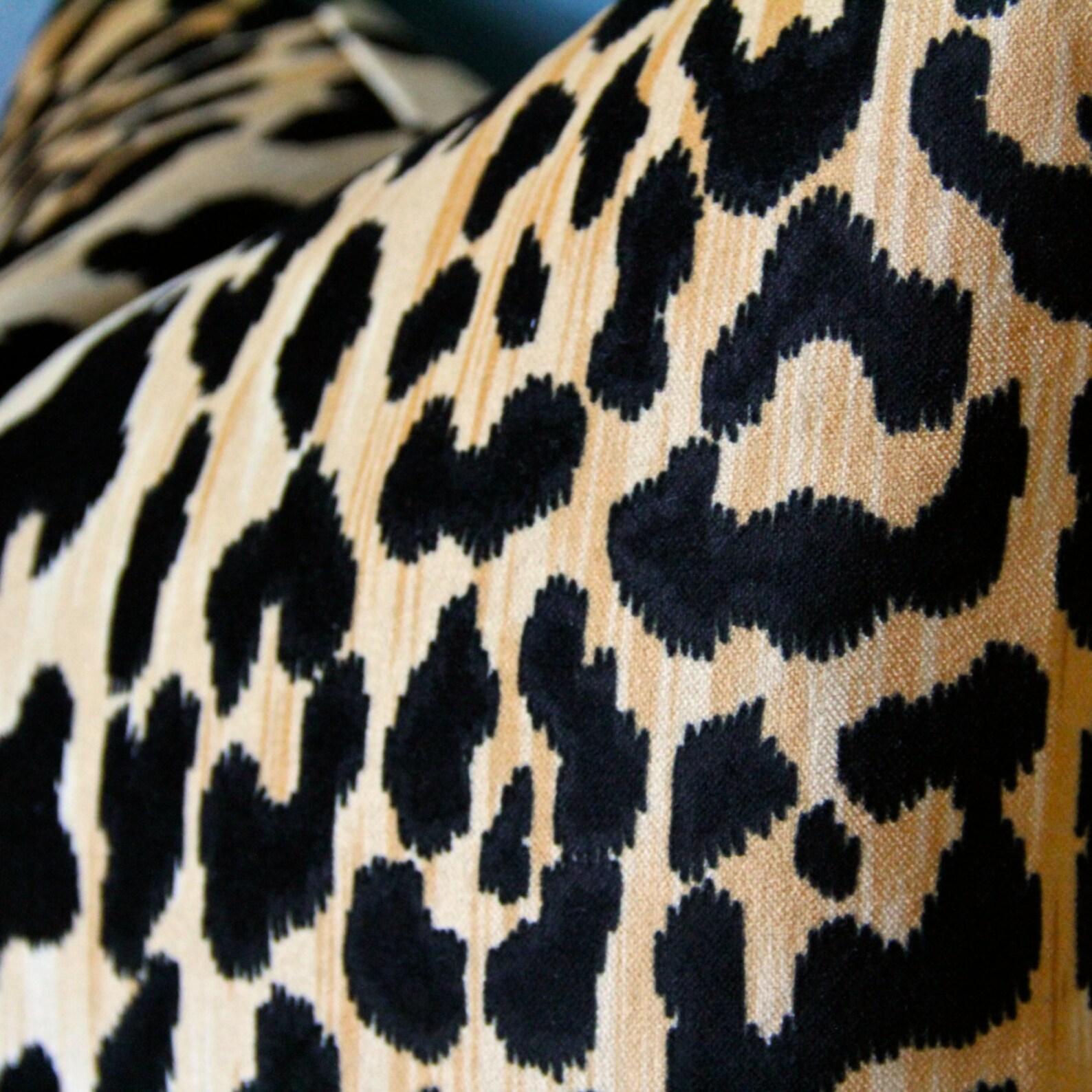 Leopard Velvet Pillow Cover Leopard Pillow Cover Jamil Etsy