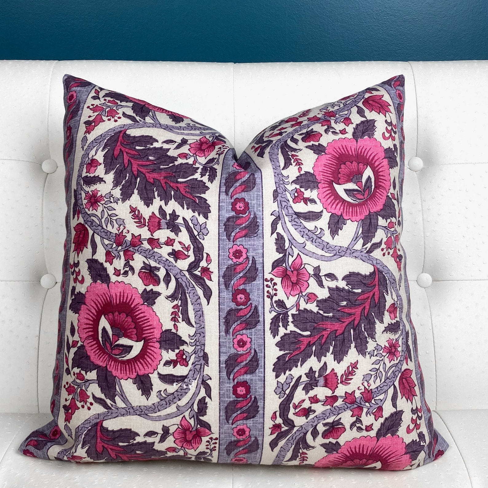 Woodley Fig Pillow Cover BOTH SIDES Schuyler Samperton Etsy