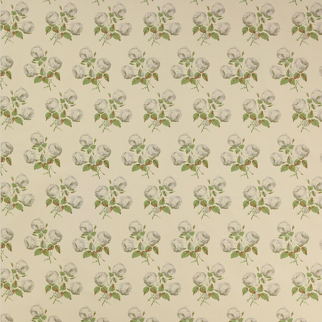 Bowood Union Fabric by the Yard 2 YARD MINIMUM ORDER Linen Blend Floral