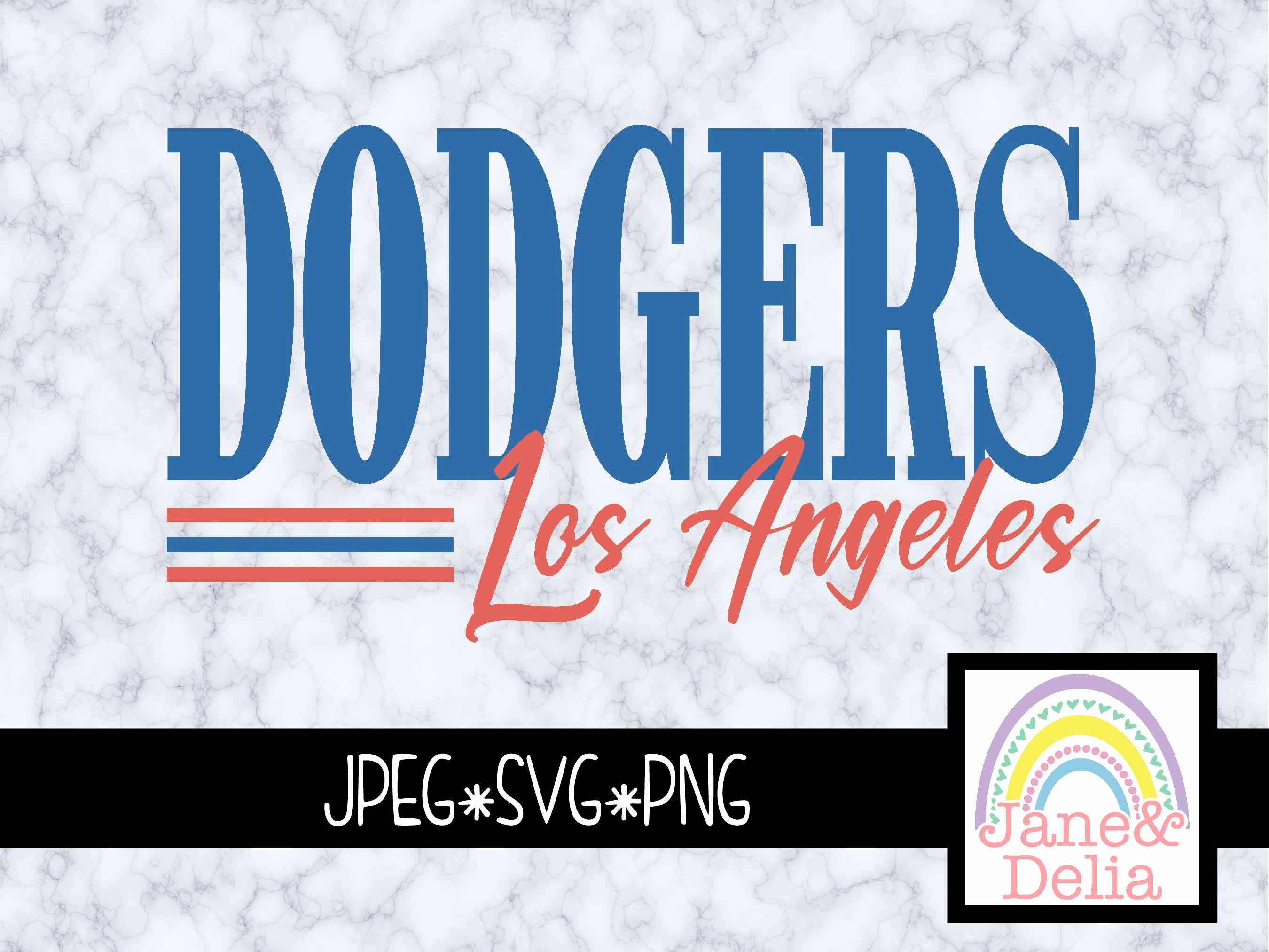 Los Angeles Dodgers Logo PNG Transparent & SVG Vector - Freebie Supply