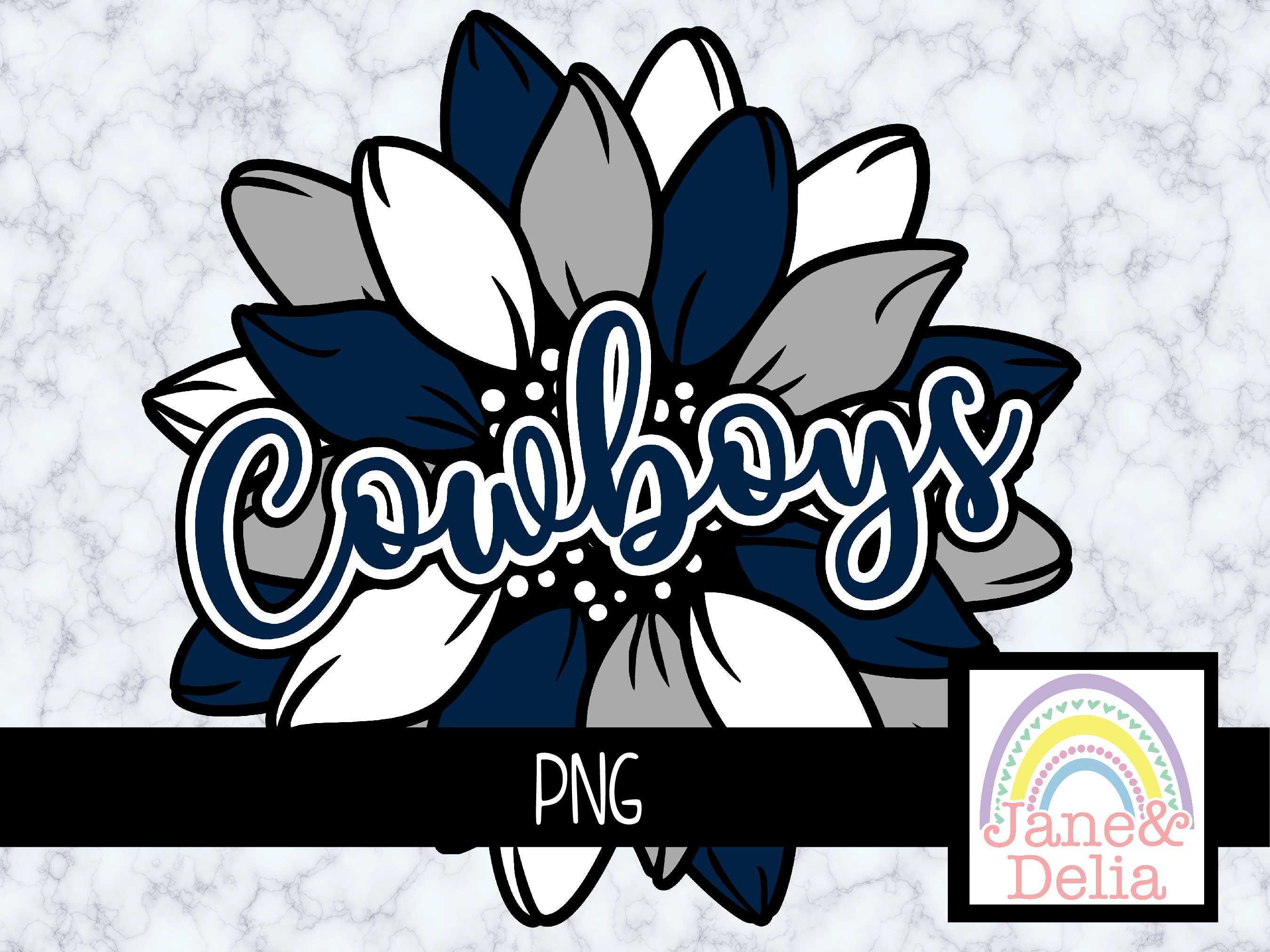 Dallas Cowboys Logo Iron-on Decal (heat transfer) – Customeazy