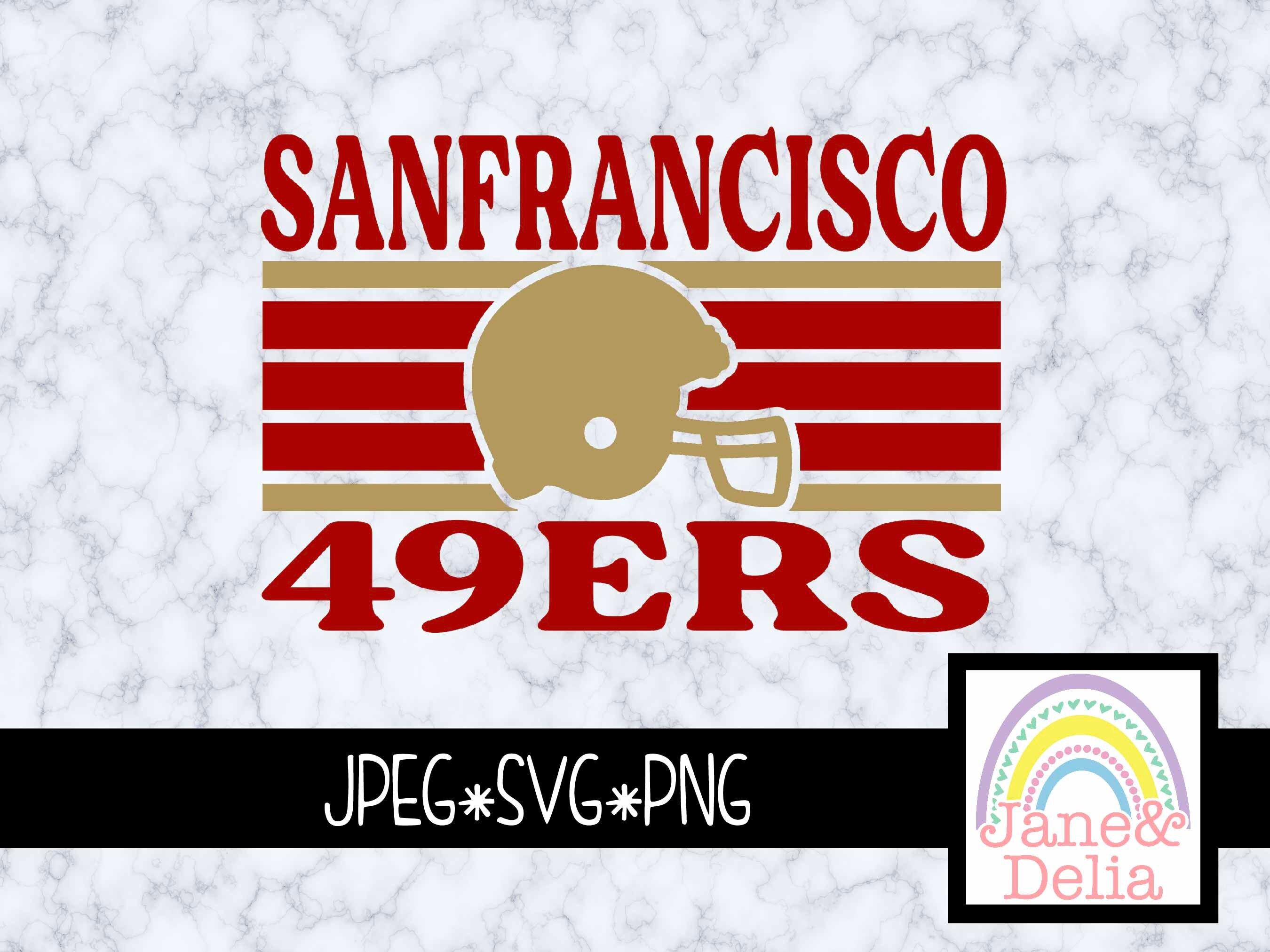 49ers NFL | Ready to Press Sublimation Design | Sublimation Transfer |  Obsessed With The Heat Press ™