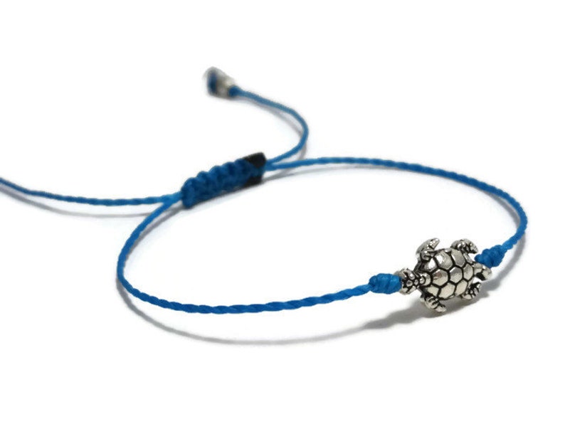 String Bracelet Turtle Jewelry Beach Jewelry Sea Turtle Bracelet Tortoise Bracelet Tortoise Jewelry Turtle Bracelet Thread Bracelet