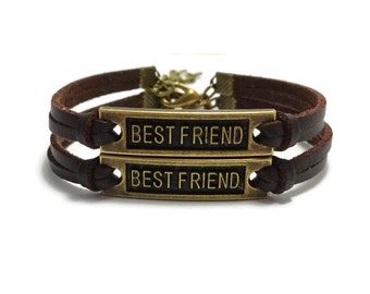 Best Friend Bracelet Set, Best Friend Jewelry, Friendship Bracelet, BFF Bracelet Set, Couples Bracelet, Matching Bracelet, Best Friend Gift