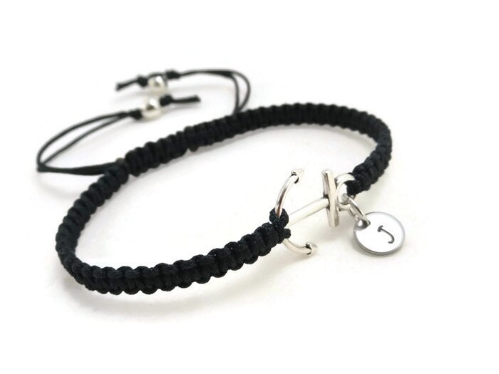 Personalized Anchor bracelet Anchor Jewelry Custom Bracelet | Etsy