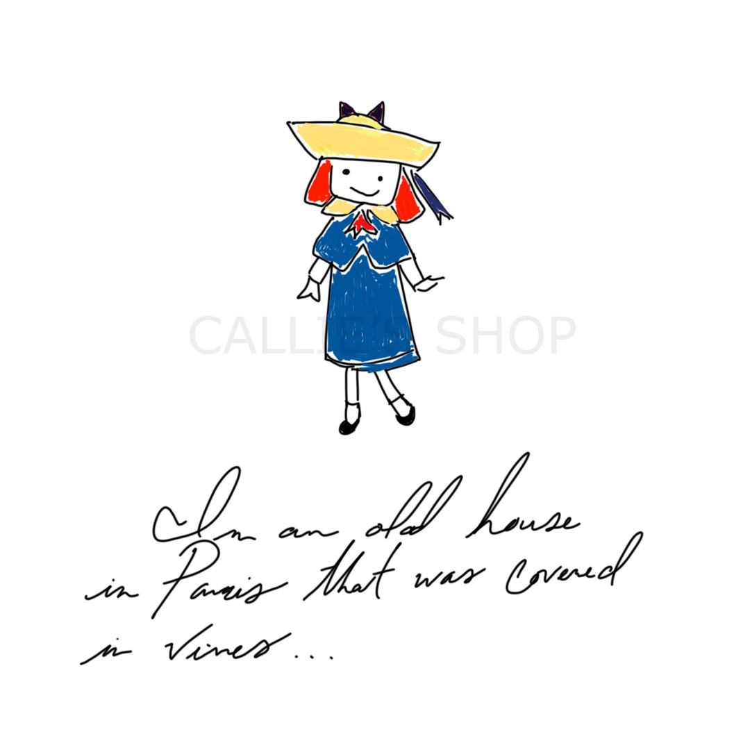 Madeline Simple Print Etsy