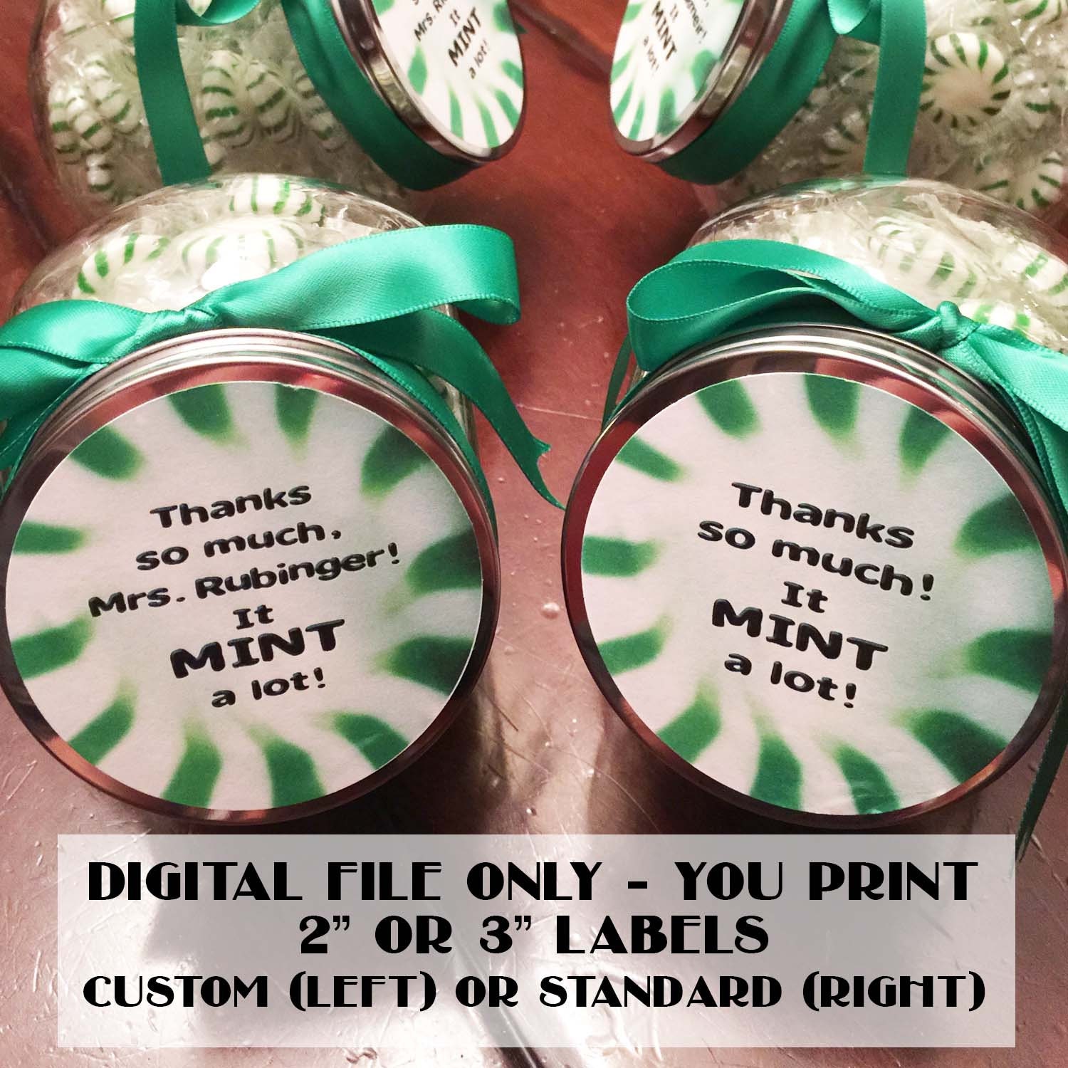 Customizable it MINT a Lot 2 or 3 Etsy