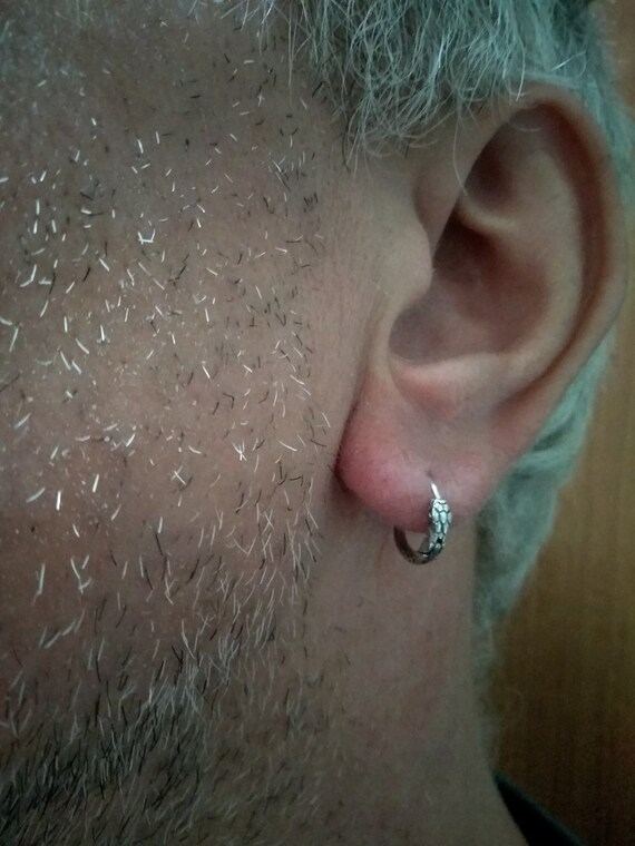snake earring men