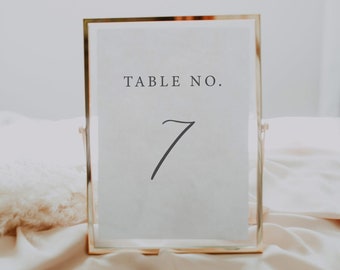 CALLI | Table Numbers Printable, Wedding Table Numbers, Printable Table Numbers, Wedding Table Numbers Printable, Instant Download