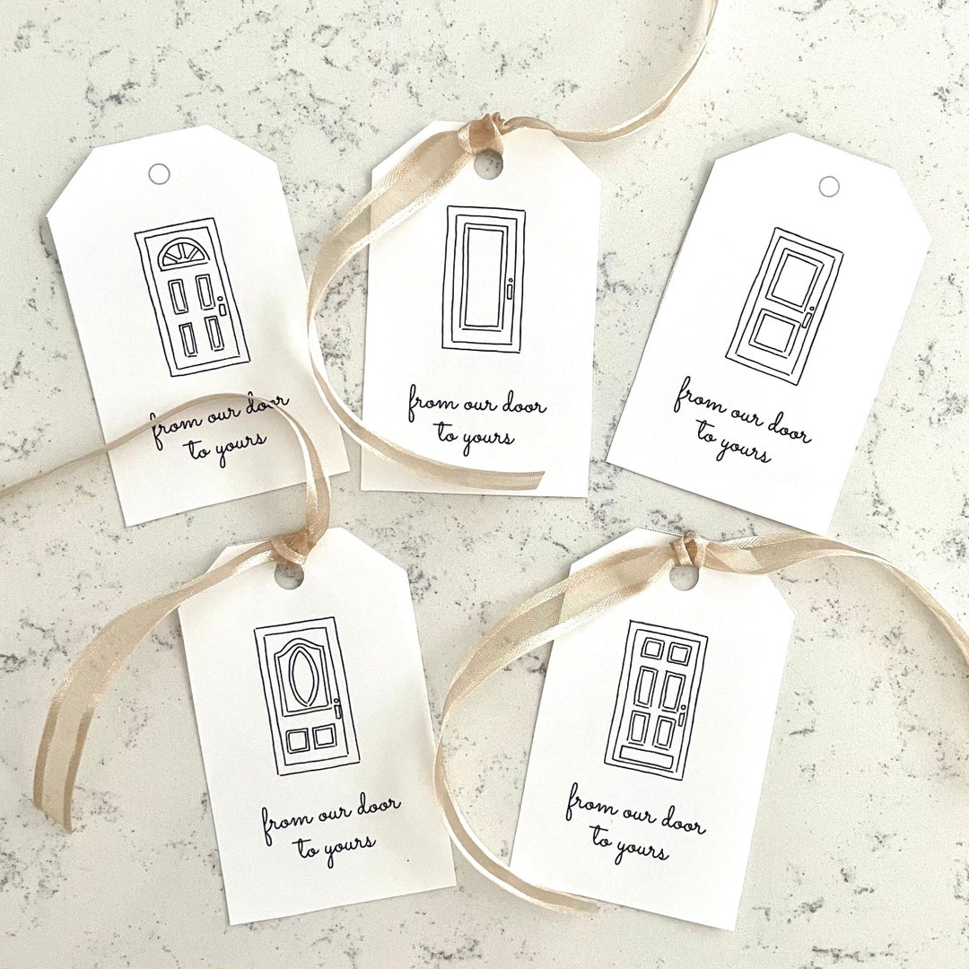 Gift Tag Printable Housewarming Gift From Realtor from - Etsy