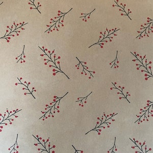Re-wrapped Luxury ECO Xmas Gift Wrap - 3 Sheets/tags - Christmas - View #11