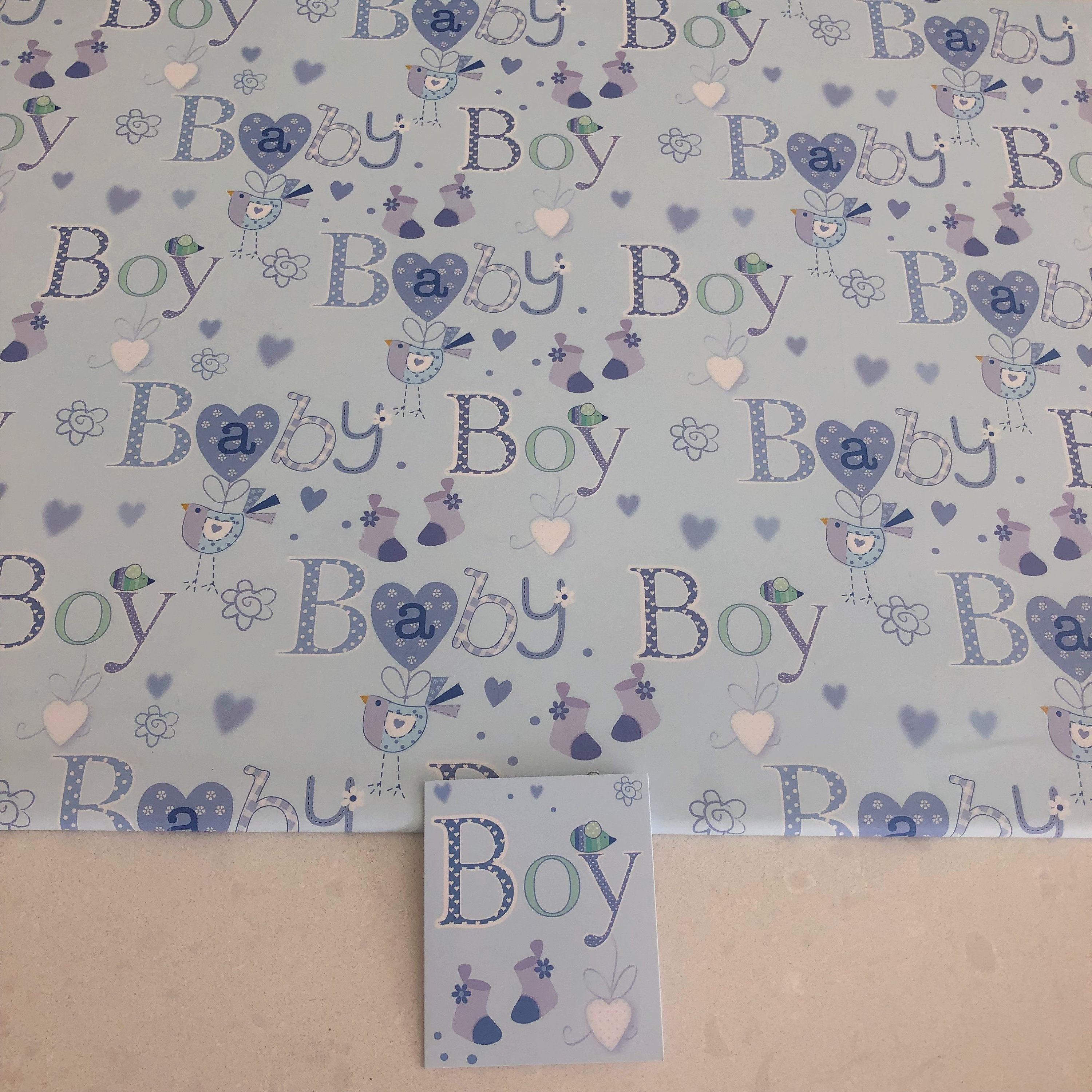 New Baby Boy or Girl Gift Wrapping Paper and Tags Birth | Etsy