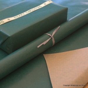 Dark Green Wrapping Paper -  UK