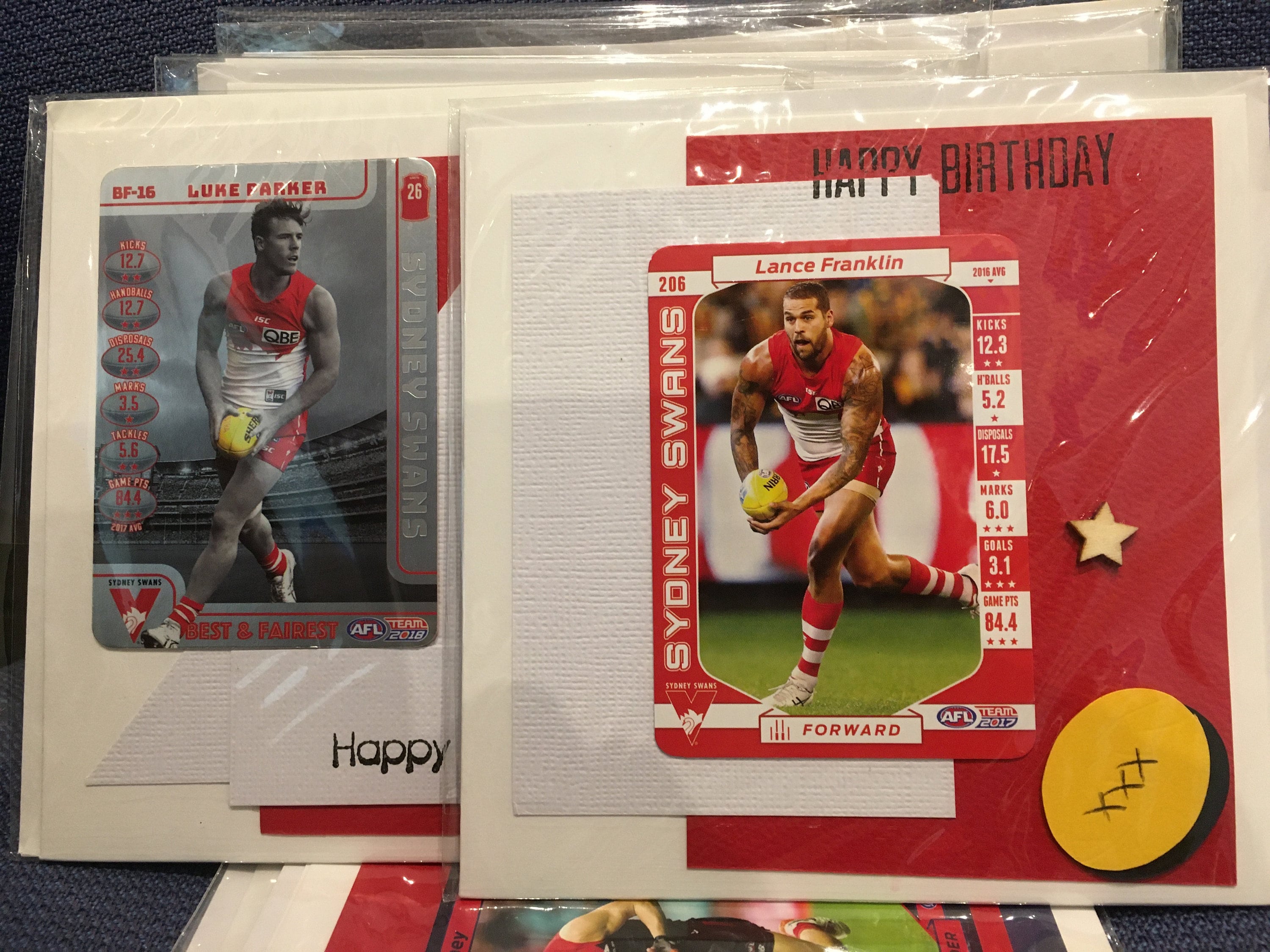 Customised Order Football Team Cards Etsy