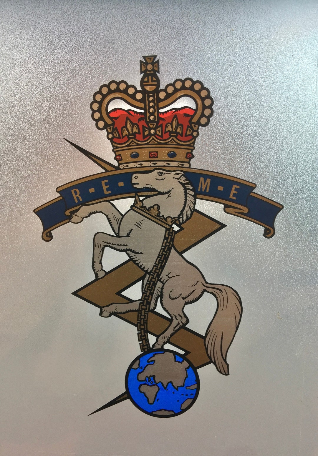 British Army Insignia Decals / Stickers : Full Colour, Vintage, Various