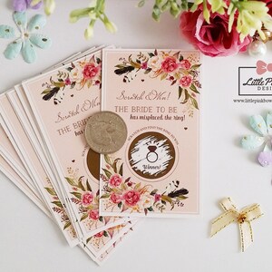 20 Gratta e Vinci Doccia Nuziale Carte gioco, Addio al nubilato Carte gioco, Fidanzamento Party Gioco carte, Matrimonio Doccia Sposa Gratta e Vinci Gioco