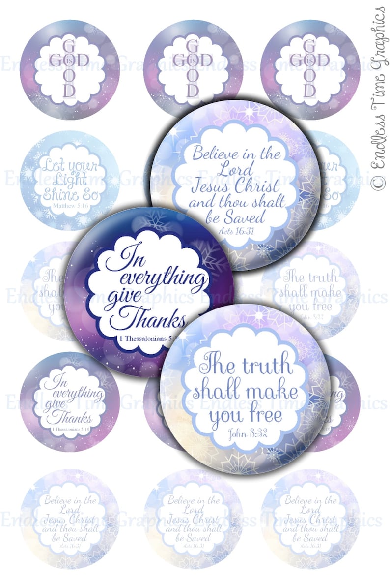 Bible Verse Bottlecap Images. Digital 1 Inch Bottle Cap - Etsy