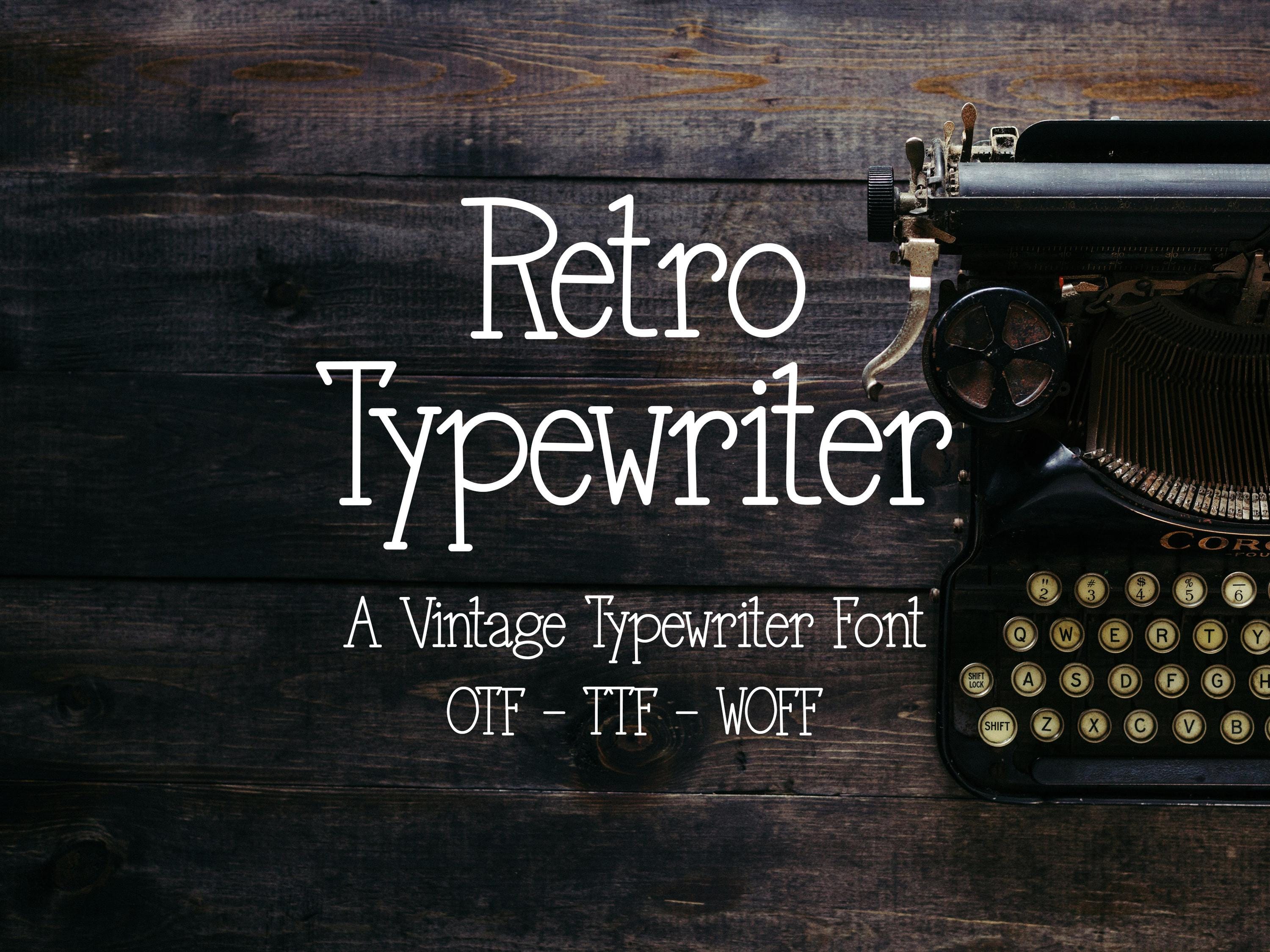 American typewriter font - Etsy 日本