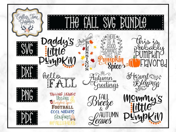 Download Fall Svg Bundle Autumn Svg Bundle Pumpkin Spice Svg Hello Etsy