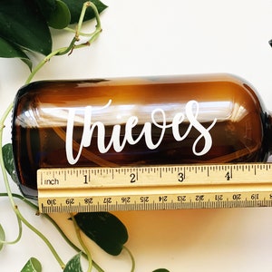 Custom Vinyl Bottle Labels