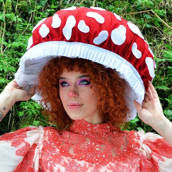 Mushroom Hat Cosplay Etsy