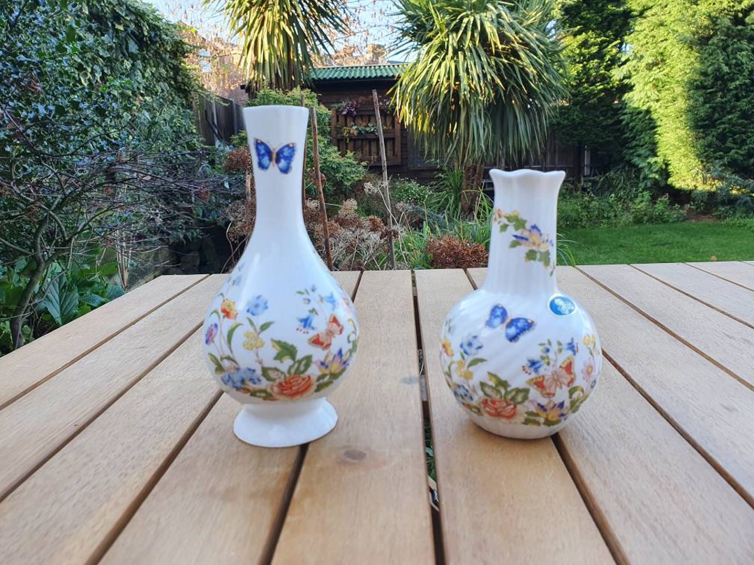 Aynsley Cottage Garden Vases INDIVIDUALLY Available Fine Bone Etsy UK