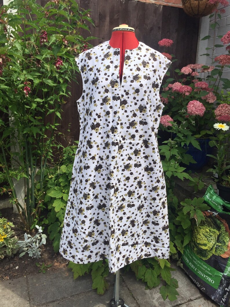 cotton dress size 18