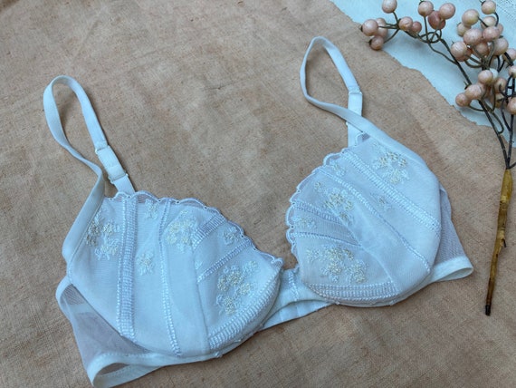 La Perla luxury italian designer vintage white sm… - image 3